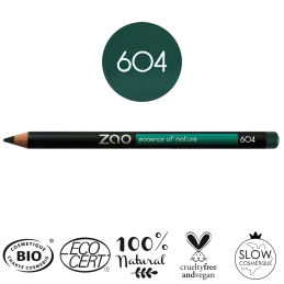 Crayons | Vert sombre 604 | Zao Makeup