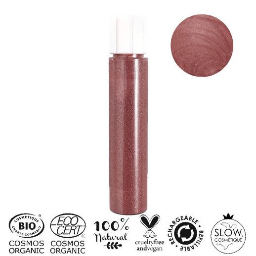 Recharge Gloss Lèvre | 015 Glam Brown | Zao Make-Up