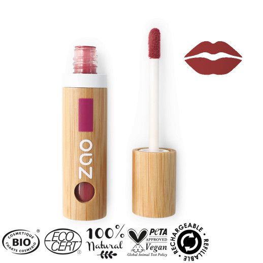 Vernis à Lèvre | 036 Rouge Cerise | Zao Make-Up