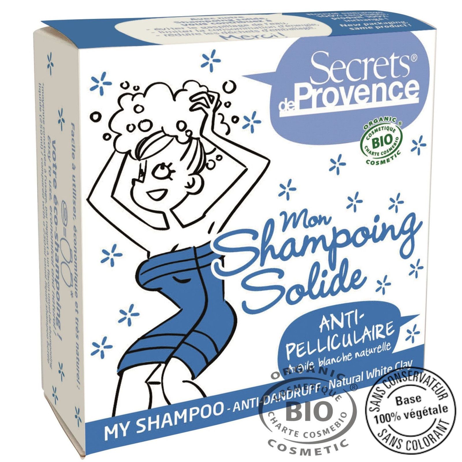 Shampoing solide | Cheveux Normaux | Secret de Provence | Passion-du-Naturel.com