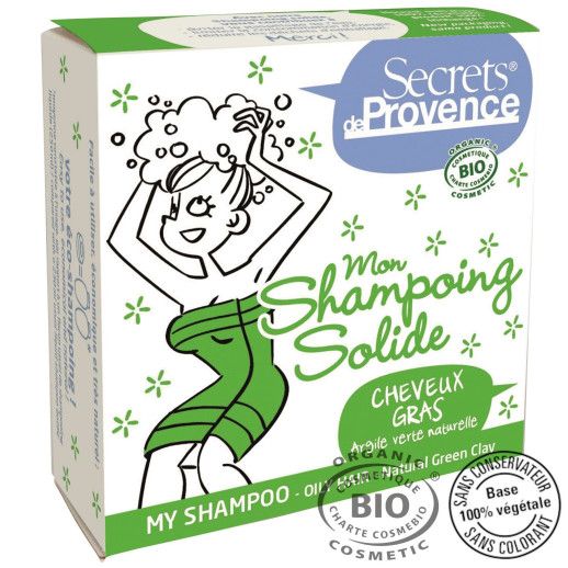 Shampoing solide | Cheveux Gras | Secret de Provence | Passion-du-Naturel.com